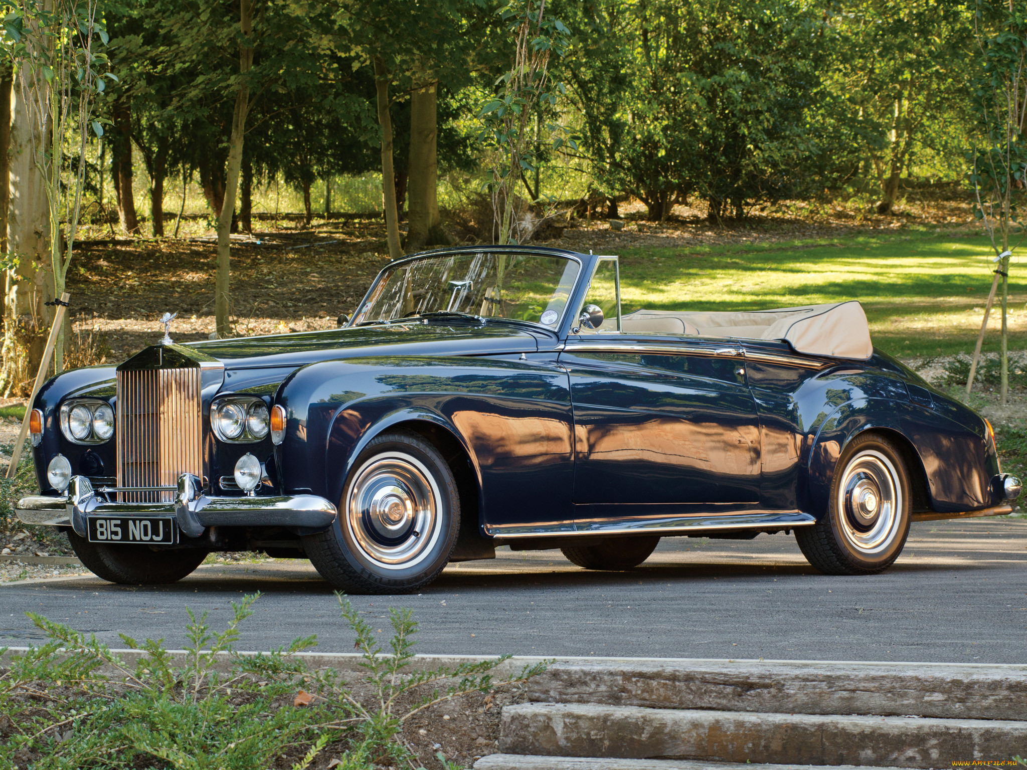 rolls, royce, silver, cloud, drophead, coupe, 